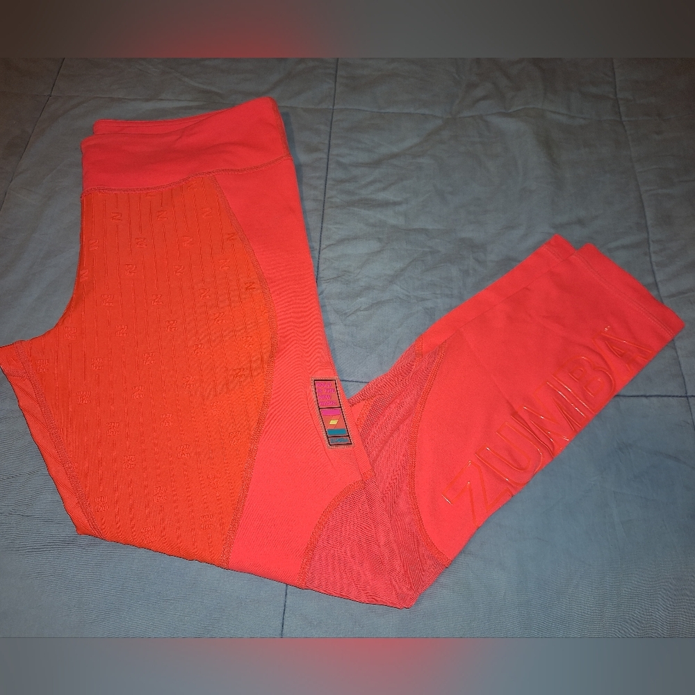 Vibrant Orange Leggings